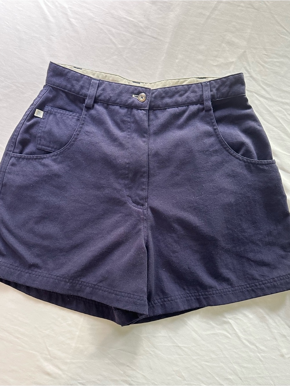 The North Face High Waisted Navy Cargo Hiking Shorts Gorpcore TNF Utility 10 - Picture 2 of 9